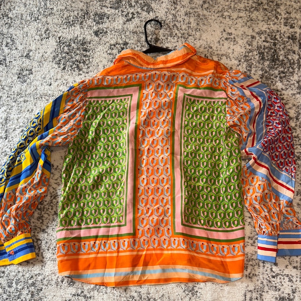 FARM Rio Multicolor Button Down Shirt - Picture 3 of 6